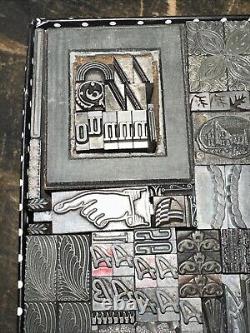 Printing Blocks Lead Ornamental Borders Dingbats Nice Variety Beautiful! C4