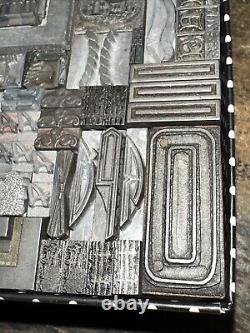 Printing Blocks Lead Ornamental Borders Dingbats Nice Variety Beautiful! C4