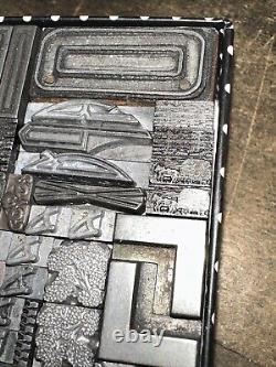 Printing Blocks Lead Ornamental Borders Dingbats Nice Variety Beautiful! C4