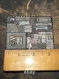 Printing Blocks Lead Ornamental Borders Dingbats Nice Variety Beautiful! C4
