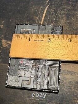 Printing Blocks Lead Ornamental Borders Dingbats Nice Variety Beautiful! C4