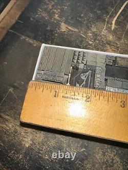 Printing Blocks Lead Ornamental Borders Dingbats Nice Variety Beautiful! C7