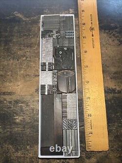 Printing Blocks Lead Ornamental Borders Dingbats Nice Variety Beautiful! C8