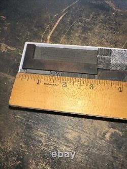 Printing Blocks Lead Ornamental Borders Dingbats Nice Variety Beautiful! C8