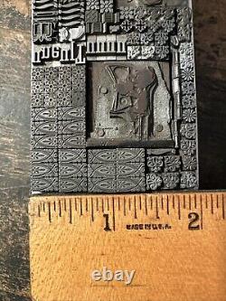 Printing Blocks Lead Ornamental Borders Dingbats Nice Variety, Beautiful! XB