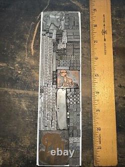 Printing Blocks Lead Ornamental Borders Dingbats Nice Variety, Beautiful! XC