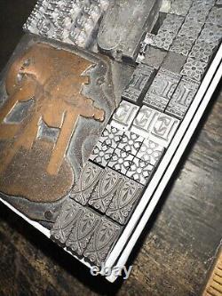 Printing Blocks Lead Ornamental Borders Dingbats Nice Variety, Beautiful! XC
