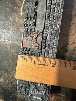 Printing Blocks Lead Ornamental Borders Dingbats Nice Variety, Beautiful! XC