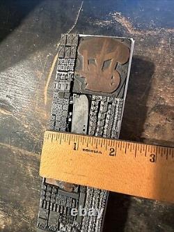 Printing Blocks Lead Ornamental Borders Dingbats Nice Variety, Beautiful! XC