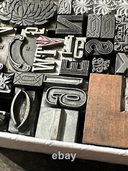 Printing Blocks Ornamentals Borders Dingbats. Wonderful Variety! #42