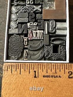 Printing Blocks Ornamentals Borders Dingbats. Wonderful Variety! #42