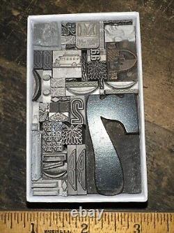 Printing Blocks Ornamentals Borders Dingbats. Wonderful Variety! #51 Beautiful