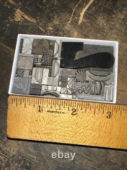 Printing Blocks Ornamentals Borders Dingbats. Wonderful Variety! #51 Beautiful