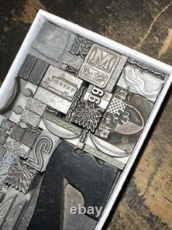 Printing Blocks Ornamentals Borders Dingbats. Wonderful Variety! #51 Beautiful