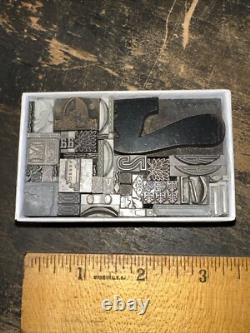 Printing Blocks Ornamentals Borders Dingbats. Wonderful Variety! #51 Beautiful
