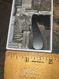 Printing Blocks Ornamentals Borders Dingbats. Wonderful Variety! #51 Beautiful