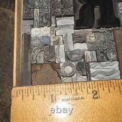 Printing Blocks Ornamentals Borders Dingbats. Wonderful Variety! #54 Beautiful