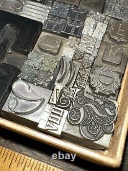 Printing Blocks Ornamentals Borders Dingbats. Wonderful Variety! #55 Beautiful