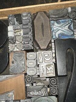 Printing Blocks Ornamentals Borders Dingbats. Wonderful Variety! #58 Beautiful