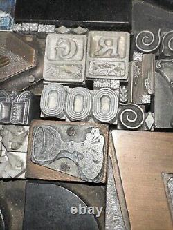 Printing Blocks Ornamentals Borders Dingbats. Wonderful Variety! #58 Beautiful