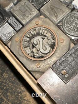 Printing Blocks Ornamentals Borders Dingbats. Wonderful Variety! #D Beautiful