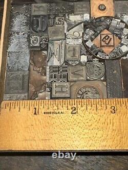 Printing Blocks Ornamentals Borders Dingbats. Wonderful Variety! #D Beautiful