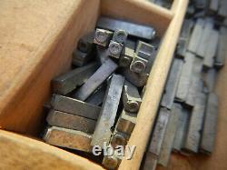 Printing Letter Press Drawer Full Of Letter Number Font Type Drawer C