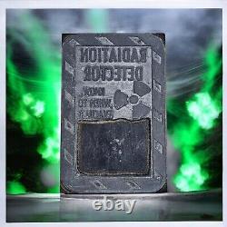 Radiation Detected Vintage Printing Letterpress Printers Block Workplace Safety