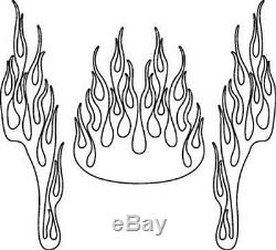 Rare Ghost Flames Vector Clip Art For Sign Vinyl Sign Cutter Plotter