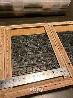 Relisted! Letterpress Type 48pt Staple Gothic from the Keystone Type Foundry