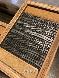 Relisted! Letterpress Type 48pt Staple Gothic from the Keystone Type Foundry