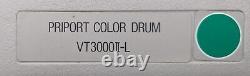 Ricoh Priport VT 3000II-L Digital Duplicator GREEN Color Drum Unit withCase -Used