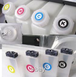 Roland Continuous Ink System for VS-300/VS-420 4 Bulk Bottles with 8 Cartridges