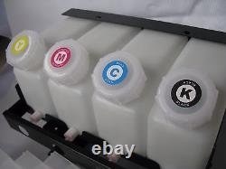 Roland Continuous Ink System for VS-300/VS-420 4 Bulk Bottles with 8 Cartridges