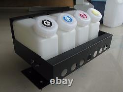 Roland Continuous Ink System for VS-300/VS-420 4 Bulk Bottles with 8 Cartridges