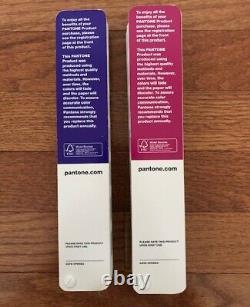 Set of Pantone FORMULA GUIDE / Solid Coated & Uncoated Swatch Fan Books 2010