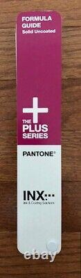 Set of Pantone FORMULA GUIDE / Solid Coated & Uncoated Swatch Fan Books 2010