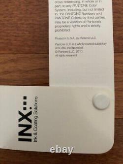 Set of Pantone FORMULA GUIDE / Solid Coated & Uncoated Swatch Fan Books 2010