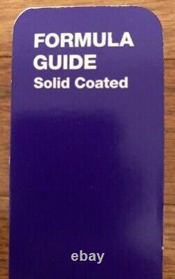 Set of Pantone FORMULA GUIDE / Solid Coated & Uncoated Swatch Fan Books 2010
