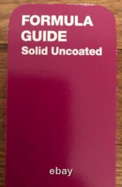 Set of Pantone FORMULA GUIDE / Solid Coated & Uncoated Swatch Fan Books 2010