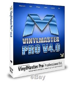 Sign Design Vinyl Cutting Plotting Software VinylMaster Pro 2017 Professional Ed