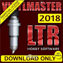 Sign Making Software VinylMaster Ltr Hobby Vinyl Cutter Plotter Download Only