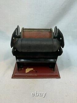 Small Vintage Automatic Printing Machine Co Original Box Rotary Press c873