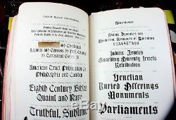 Specimen Book of Type. Keystone Type Foundry. Phila. 1899