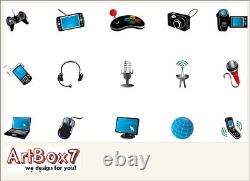 Supreme Icon Set Vector Icons by ArtBox7 $1900 Value