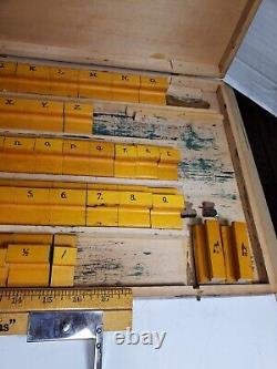 Teacher's handy printing press letters, numbers, symbols Flanagan co