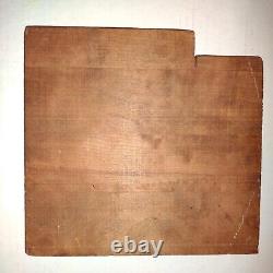 The White Motor Company Vintage Printing Letterpress Printers Block Huge 9 inch