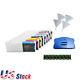 Usa-epson Stylus Pro 4880 Refill Ink Cartridges 8pcs With 4 Funnels, 8 Chips