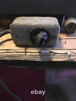 Used Vintage Letterpress Printing & Labeling POT Devin Mod. 140, 10, Hot Gluing