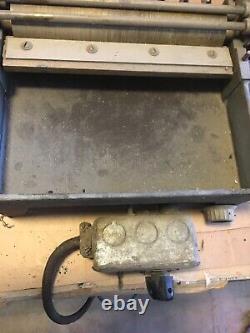 Used Vintage Letterpress Printing & Labeling POT Devin Mod. 140, 10, Hot Gluing